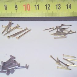 Nägel, Messing, 1,1 x 20mm