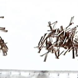Nägel, Messing, 0,8 x 10mm